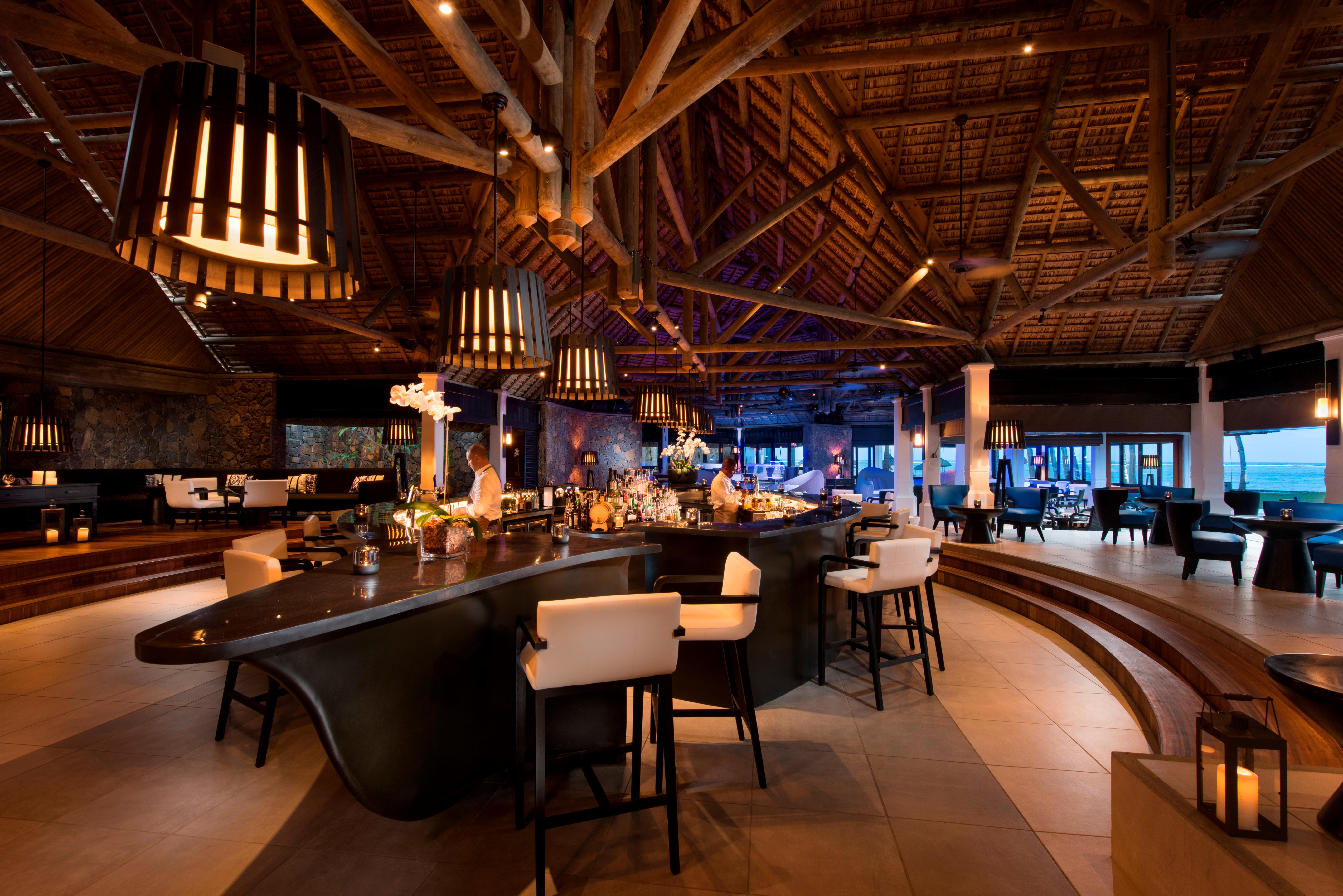 Constance Belle Mare Plage Εξωτερικό φωτογραφία The interior of the restaurant